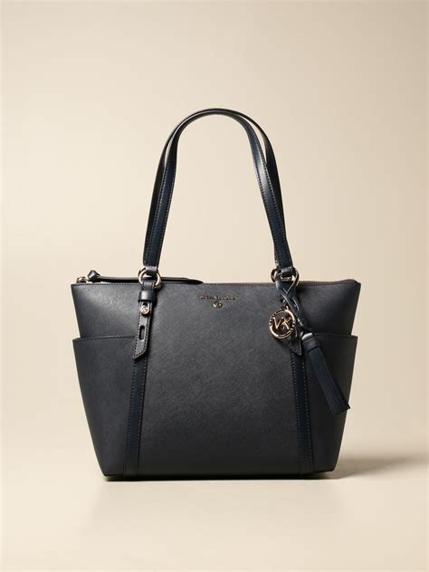 michael kors tasche grau blau|michael kors tragetasche.